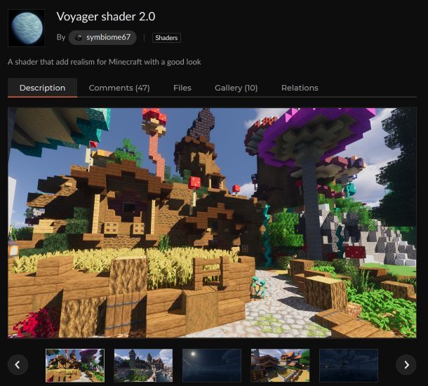 Migliori shaders Minecraft 5