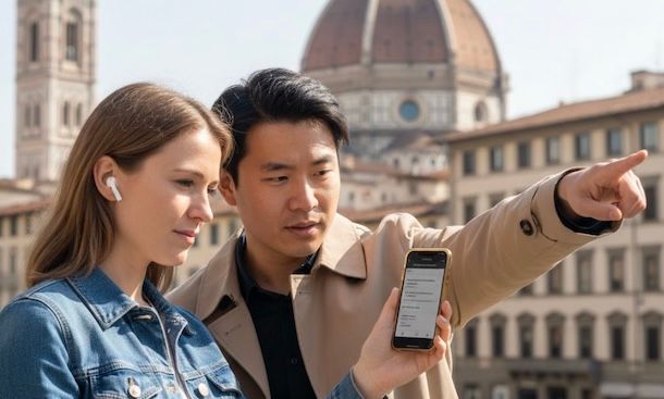 Traduzione con auricolari