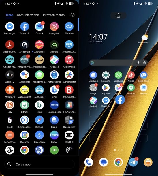 Mettere icona Facebook su Home Android