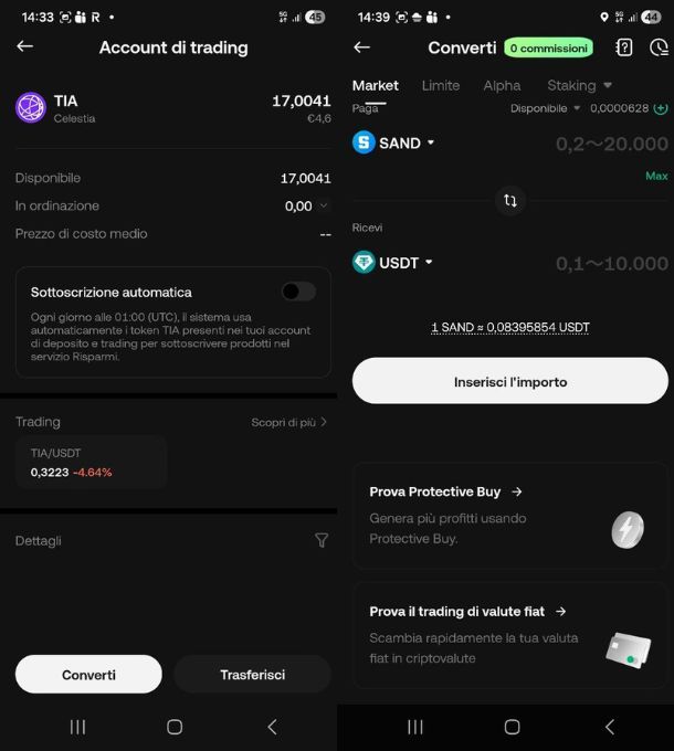 Come convertire crypto in euro