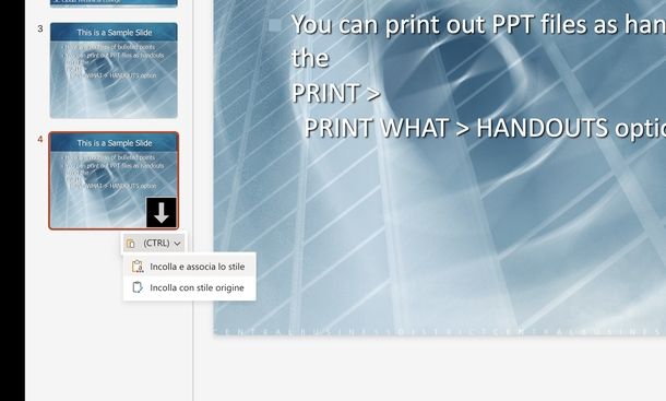 Unire due PowerPoint in uno solo Web