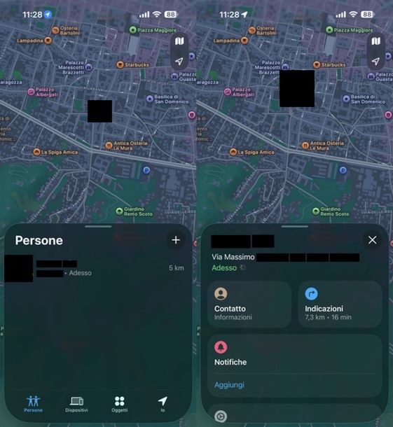 Trovare ID Apple di amico app Dov'&egrave; iOS.jpg