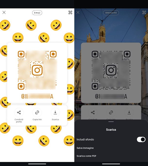 codice QR: Instagram