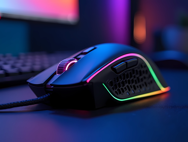 Mouse con LED