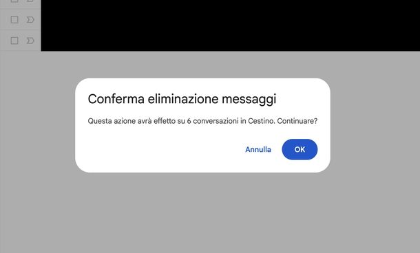 Eliminare email da Gmail velocemente Web