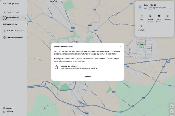 Come sbloccare un Samsung se non ti ricordi la password