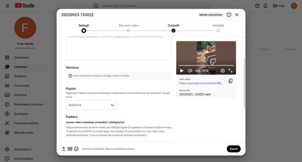Come fare video su YouTube