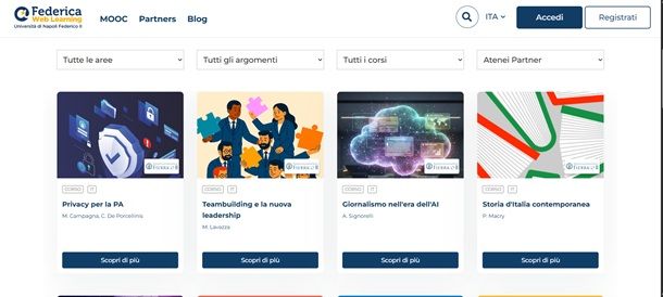 federica Web learning