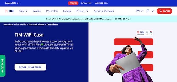Offerte TIM fisso