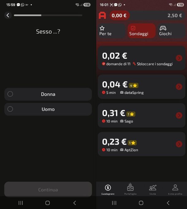 App per guadagnare soldi veri