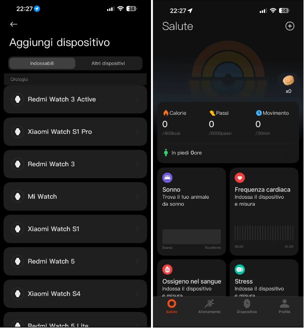 Come collegare l'orologio Xiaomi al telefono iPhone