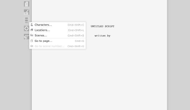 interfaccia sito YouMeScript