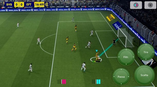 eFootball per smartphone e tablet