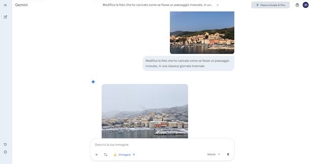 Modificare immagine con Nano Banana