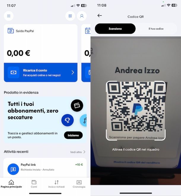 Pagare con PayPal nei negozi