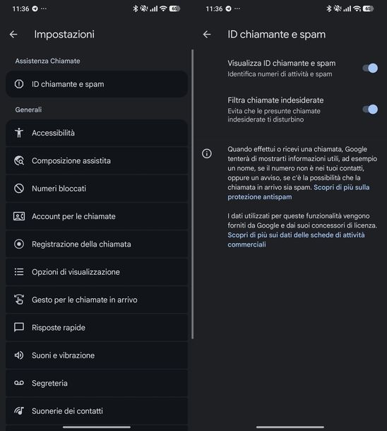 Bloccare chiamate indesiderate Android