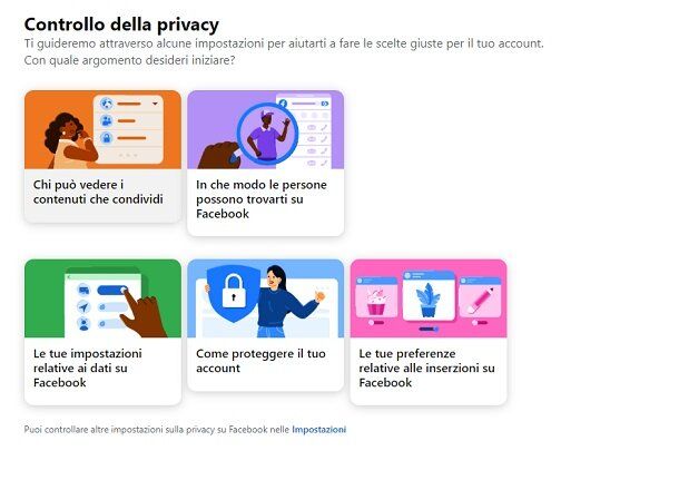 Verifica delle impostazioni del profilo