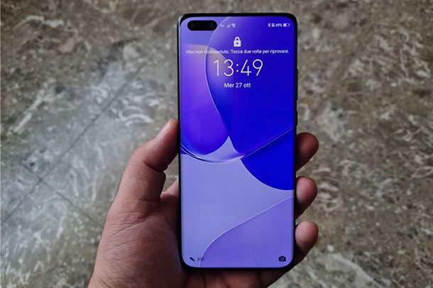 Come togliere elementi dal blocco schermo Huawei