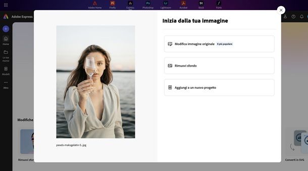 Come rendere trasparente lo sfondo di una immagine
