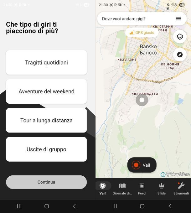 App per organizzare viaggi