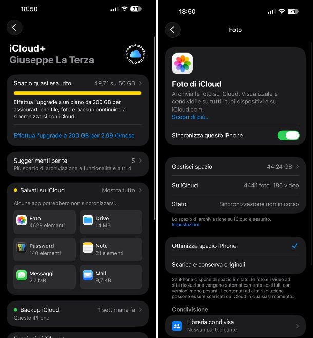 Altri consigli utili per liberare spazio su iOS