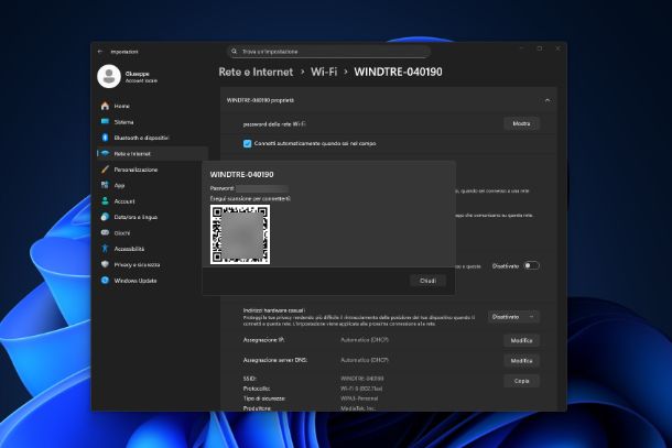 Come trovare una password WiFi da PC