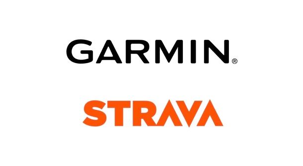 Logo Garmin e Strava