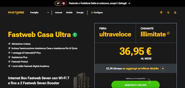 Offerte Fastweb