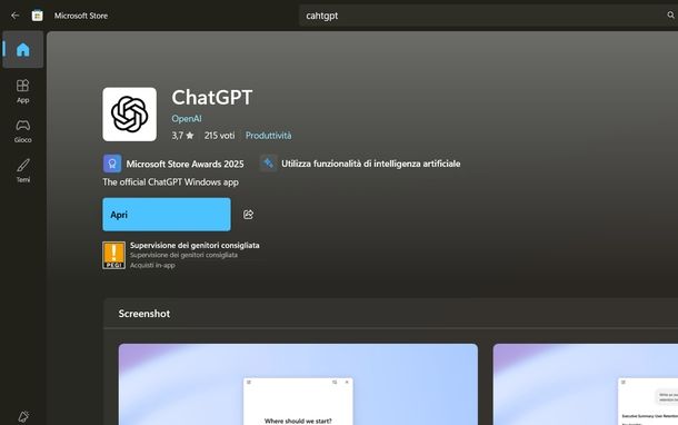 ChatGPT Windows