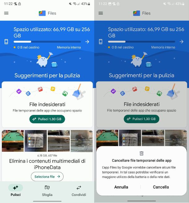 App per liberare la memoria su Android
