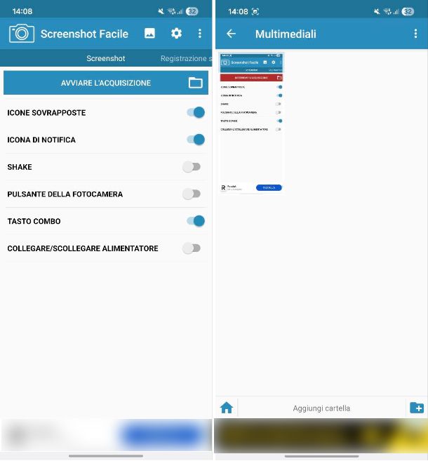 App per fare screenshot Samsung