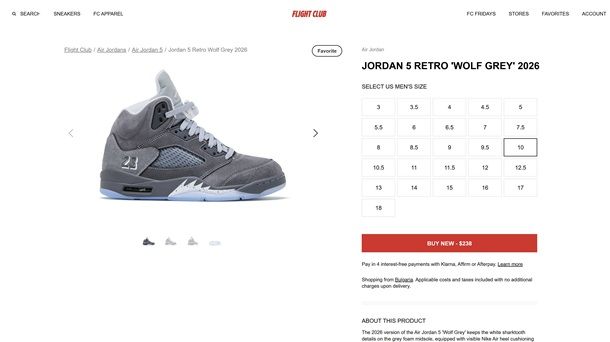 Siti per scarpe Nike