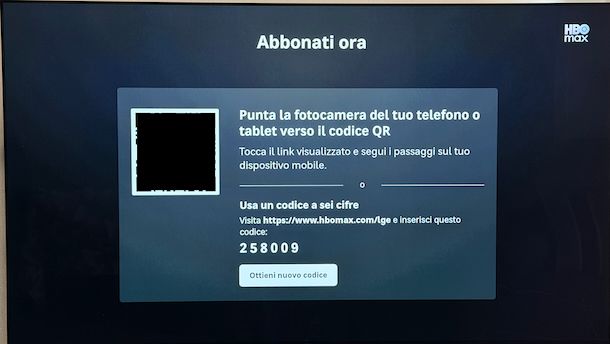 Vedere HBO Max Smart TV LG