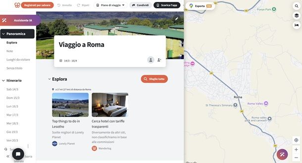 Siti per organizzare viaggi