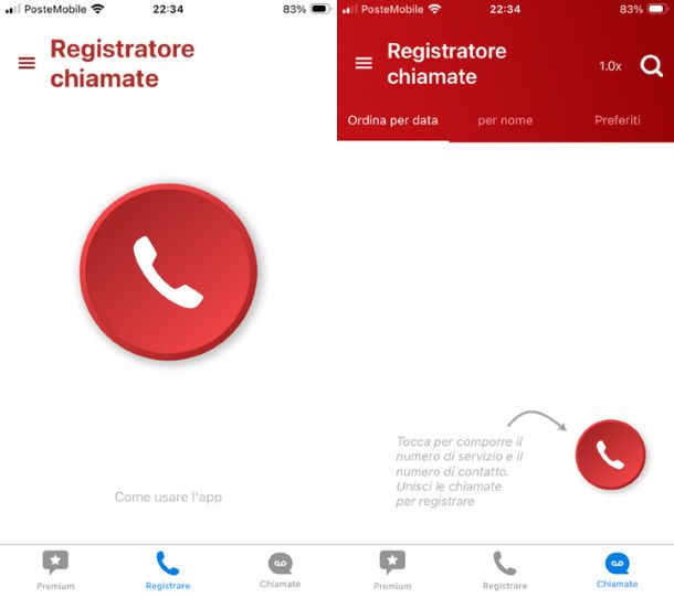 Call Recorder Chiamate