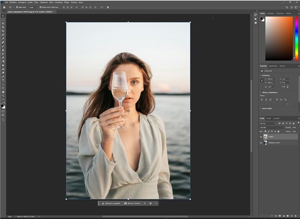 Come modificare lo sfondo di una foto