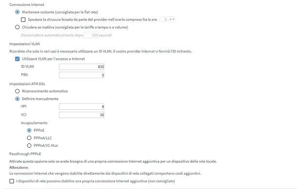 Come configurare Internet TIM su rete fissa 2