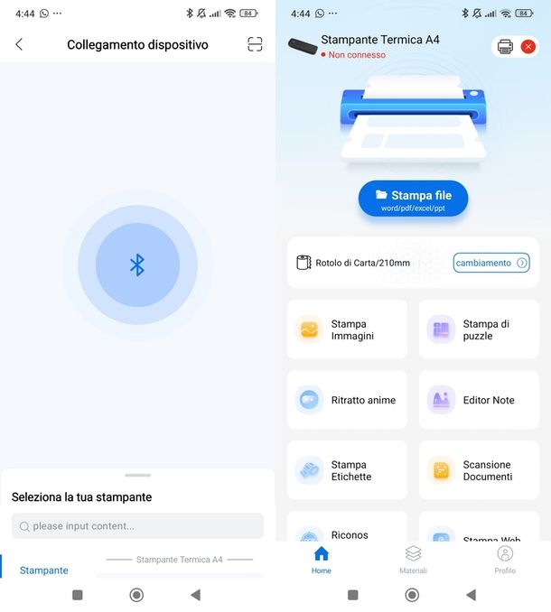 app stampante termica