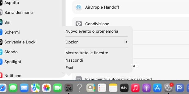 chiudere app su mac