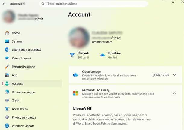 Account Microsoft