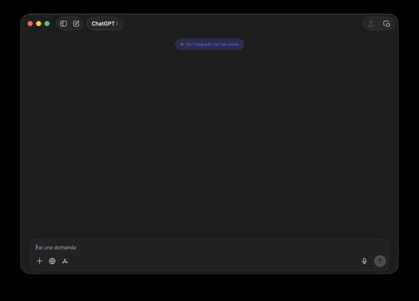 Scaricare ChatGPT macOS