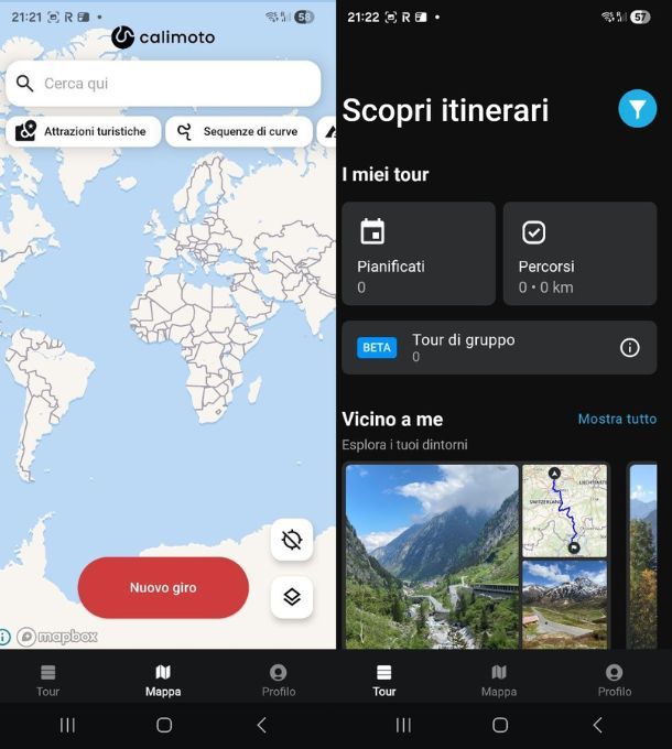 App per organizzare viaggi