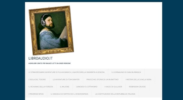 pagina sito LibroAudio