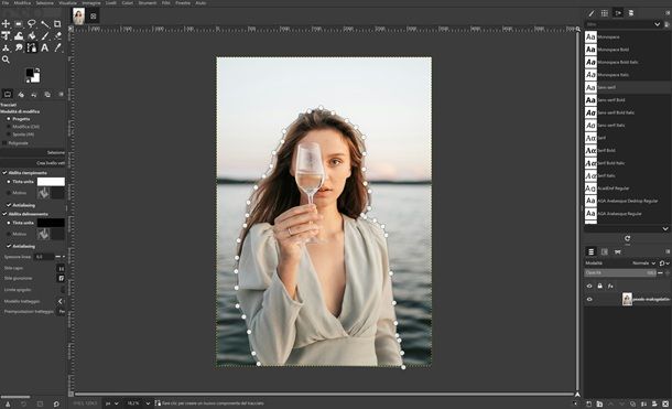 Come modificare lo sfondo di una foto