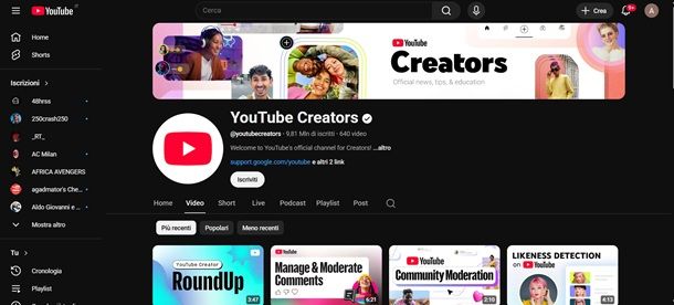 yt creators
