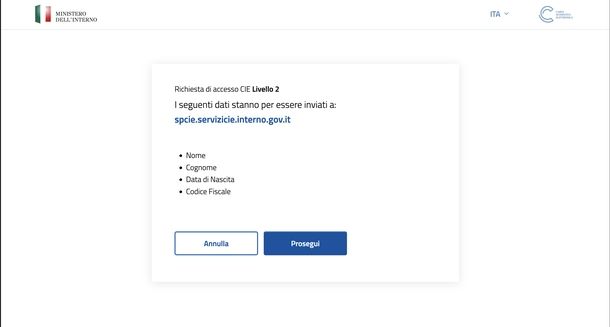 Cambiare numero di telefono associato a CIE Web