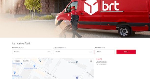 Come contattare BRT telefonicamente