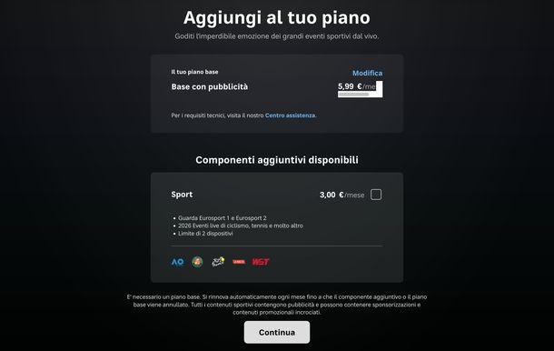 Creare account HBO Max