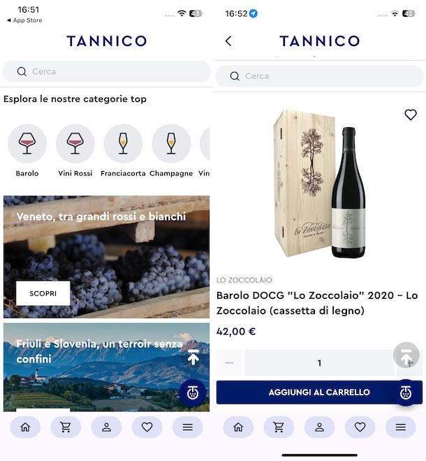 App per vini