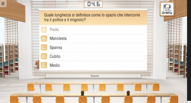 quiz online su piattaforma Bloob